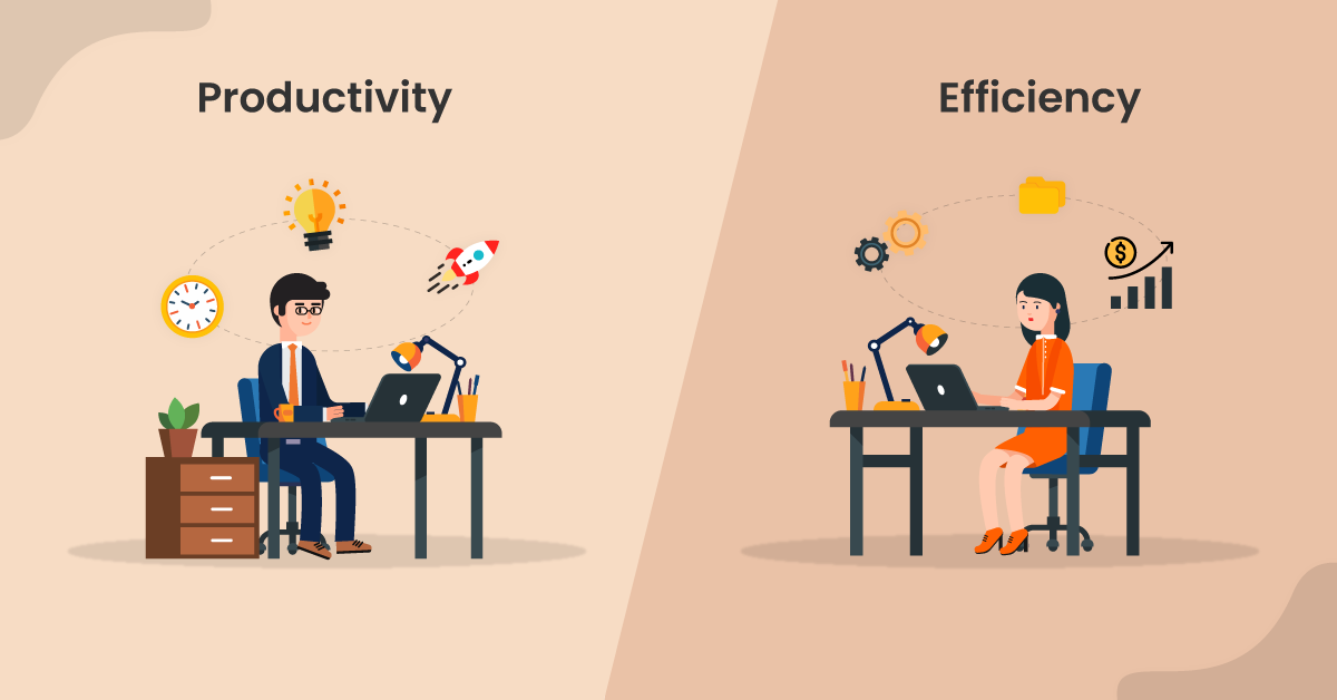 Work Efficiency v/s Productivity